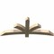 Ekena Millwork Davenport Rough Sawn Timber Gable Bracket, Douglas Fir, 60"W x 25"H x 4"D x 4"F, 10/12 Pitch GBW060X25X0404DAV00RDF - alternate 5